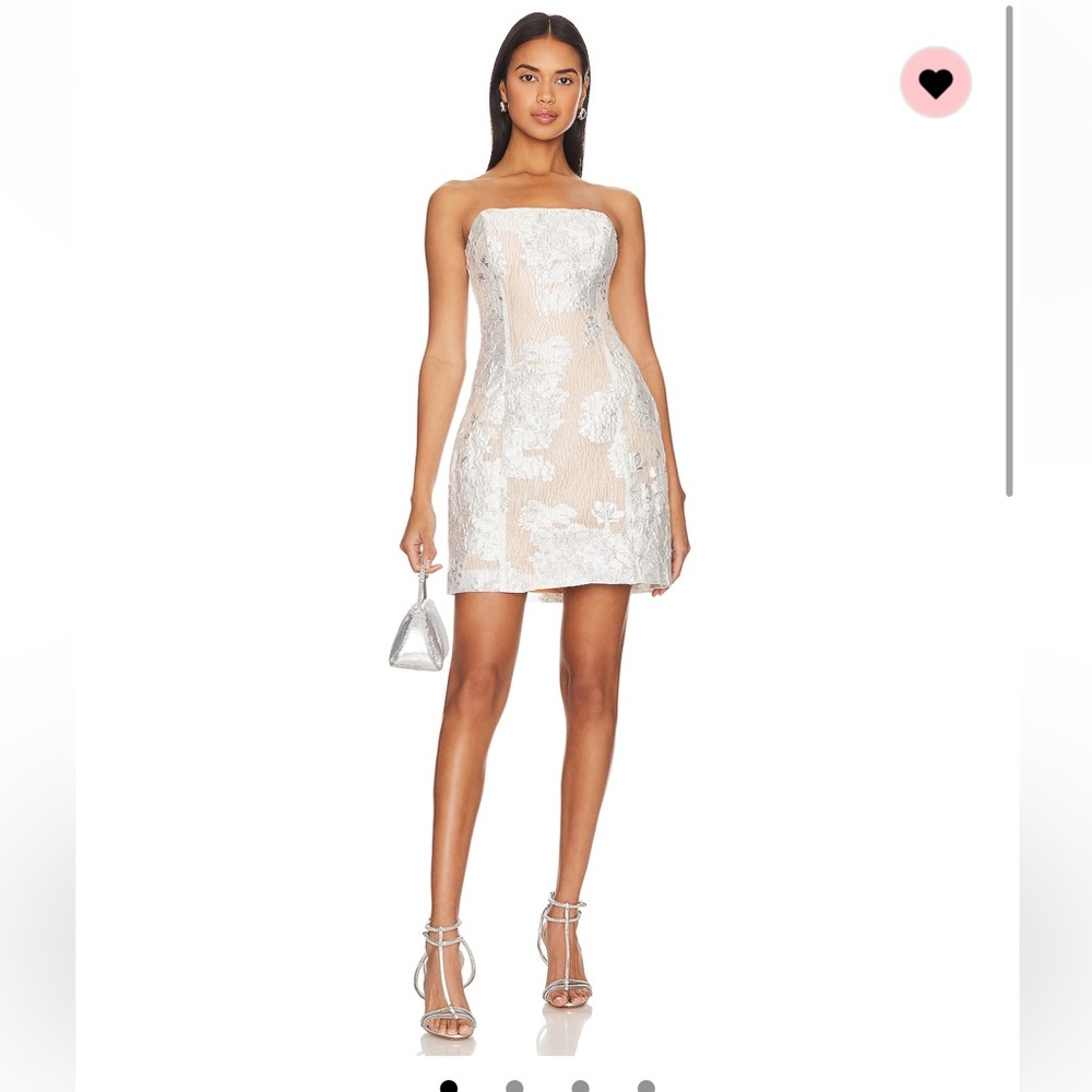 ELLIATT Priyanka Mini Dress in Ivory